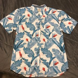 VANS FLORAL PARTY SHIRT - XL